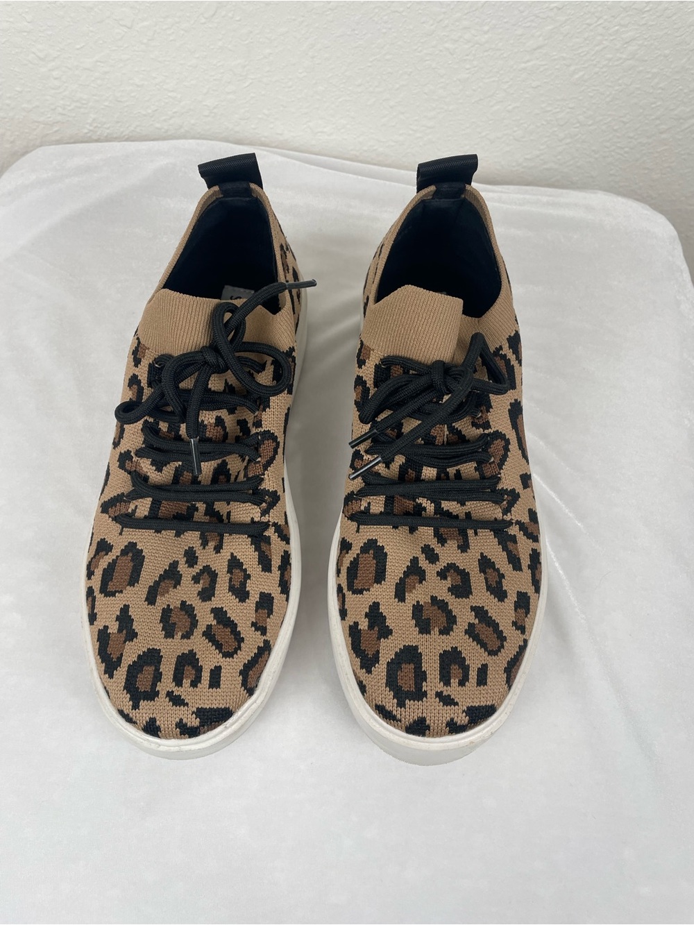 Steve Madden Brixie Leopard Platform Sneakers size 8